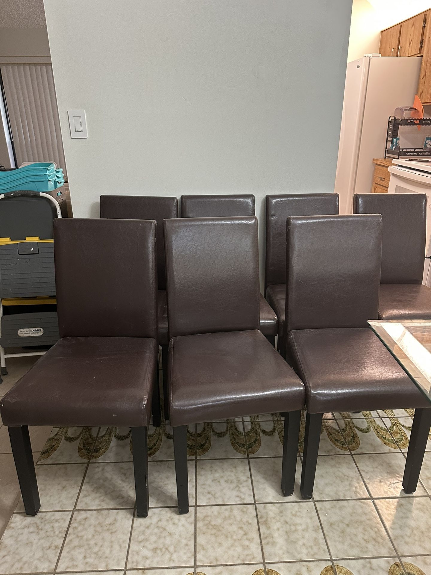 Set Of 8 Dining Room Chairs