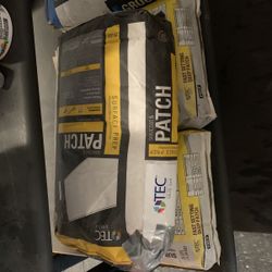 1- 25 Pound Grout & 3 - 25 Pound Fast Setting Deep Patch