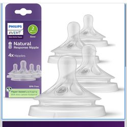 Philips Avent Natural Response Nipple (4 pack)