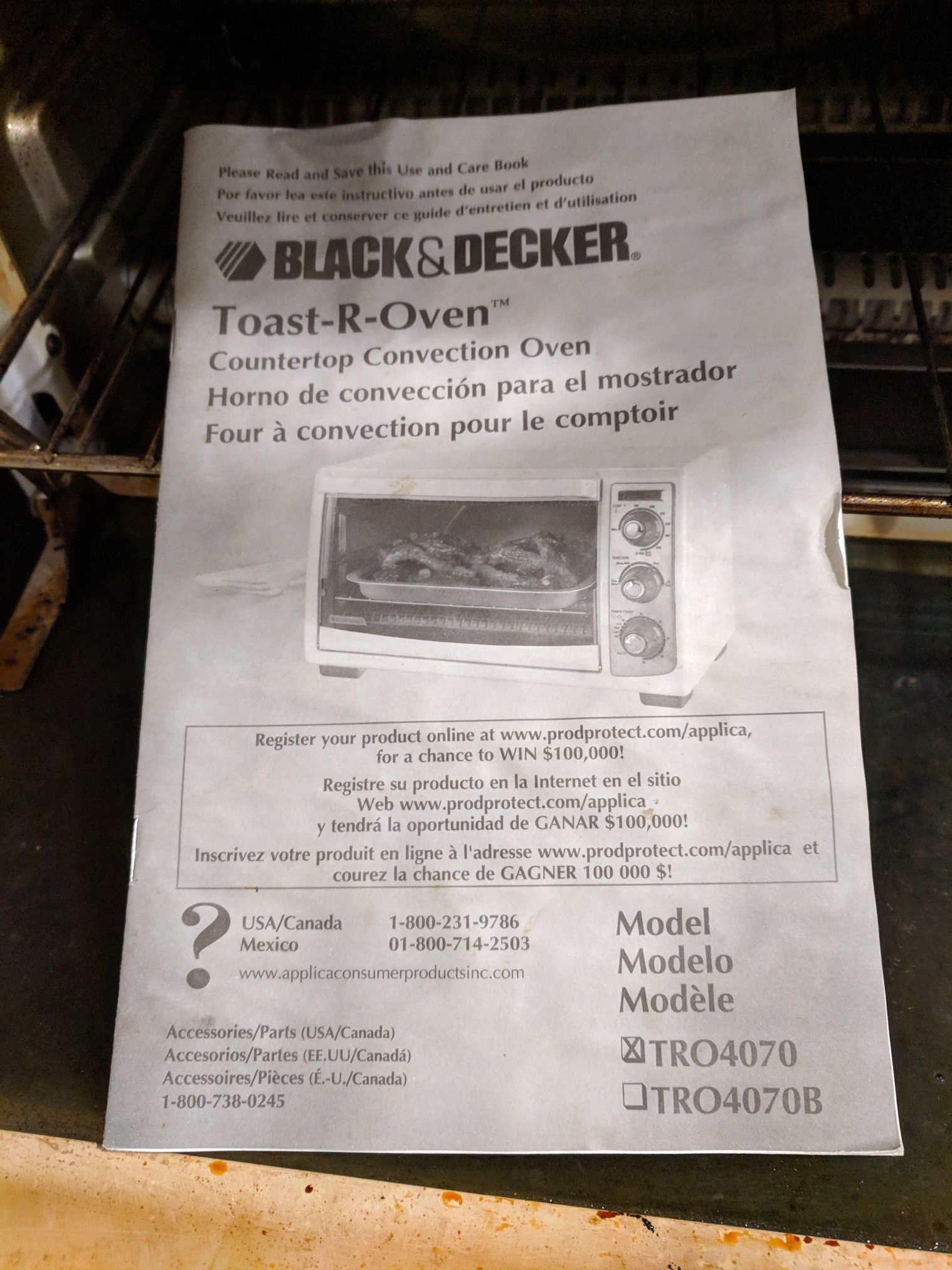 Black+Decker Air Fryer Toaster Oven for Sale in San Bernardino, CA - OfferUp