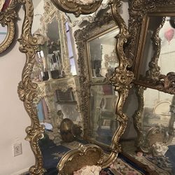 Antique Gorgeous Mirror For Sale 