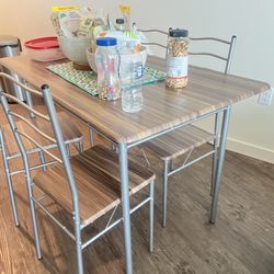 Dinning Table And Chairs
