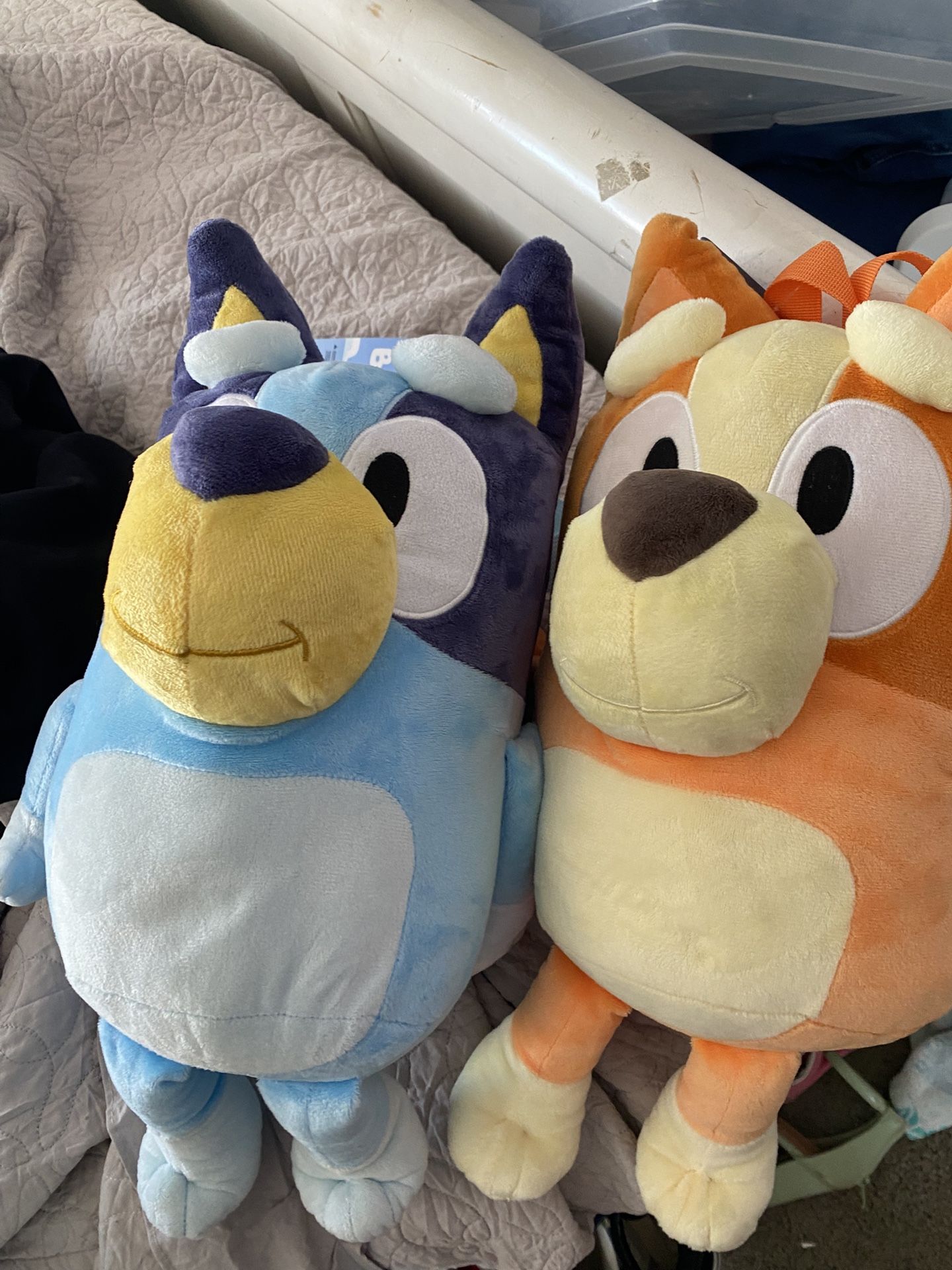 Bingo and Bluey Backpacks