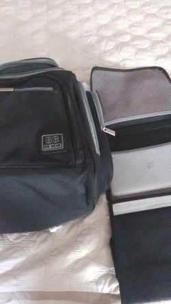 Diaper backpack and changing pad