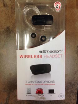 emerson wireless headset em229