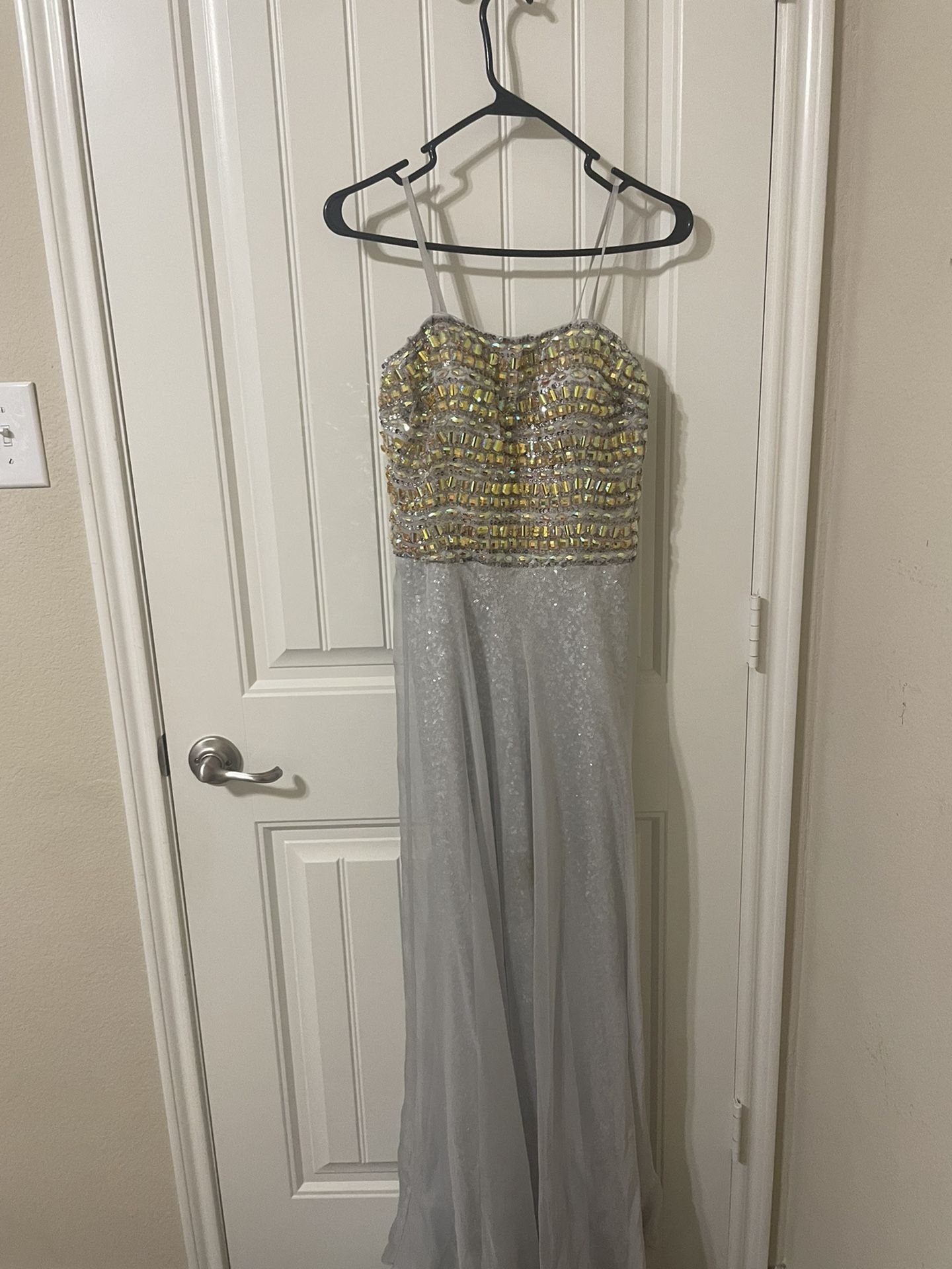 Silver Dress: Size 2