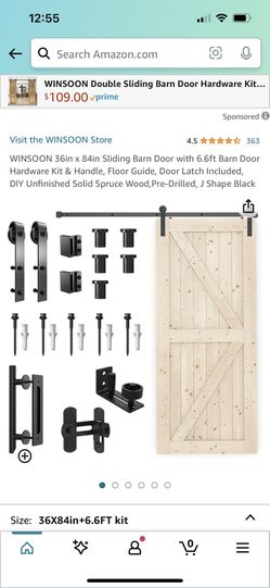 Brand New 36’ Barndoor W/ all Hardware