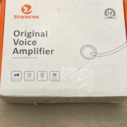 Original voice amplifier. New