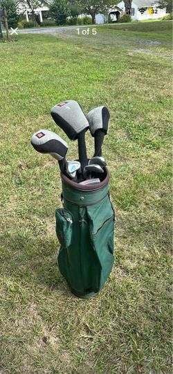 Ladies Vintage Wilson airpower golf club set with bag