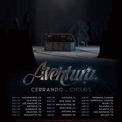 2 Aventura Concert tickets