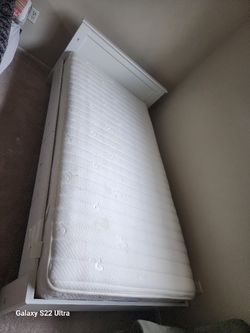 twin size bed with mattress 