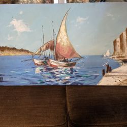 Ocean Scene Canvas 