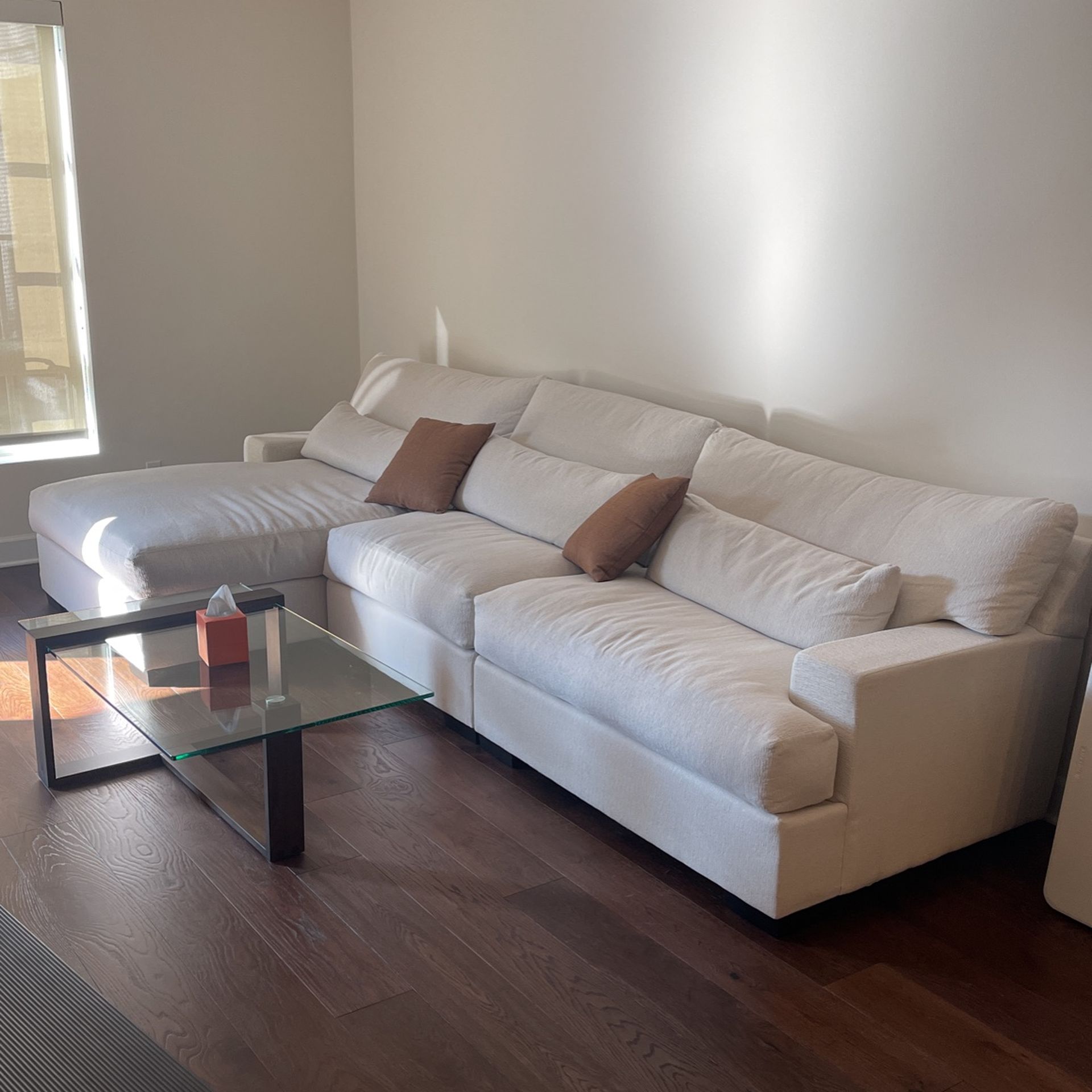 Beige Sectional Couch