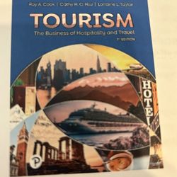 Printed eBook – Tourism: The Business of Hospitality and Travel (7th Edition) Pink 1½” D-Ring Binder