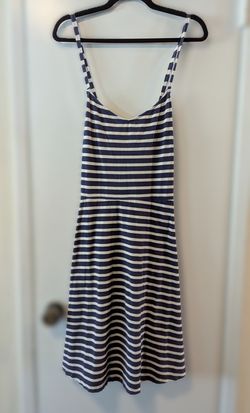Old Navy Striped Fit & Flare Cami Sundress - Large