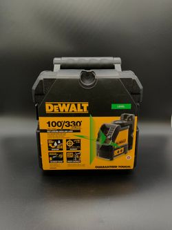 DEWALT GREEN LASER LEVEL #34197