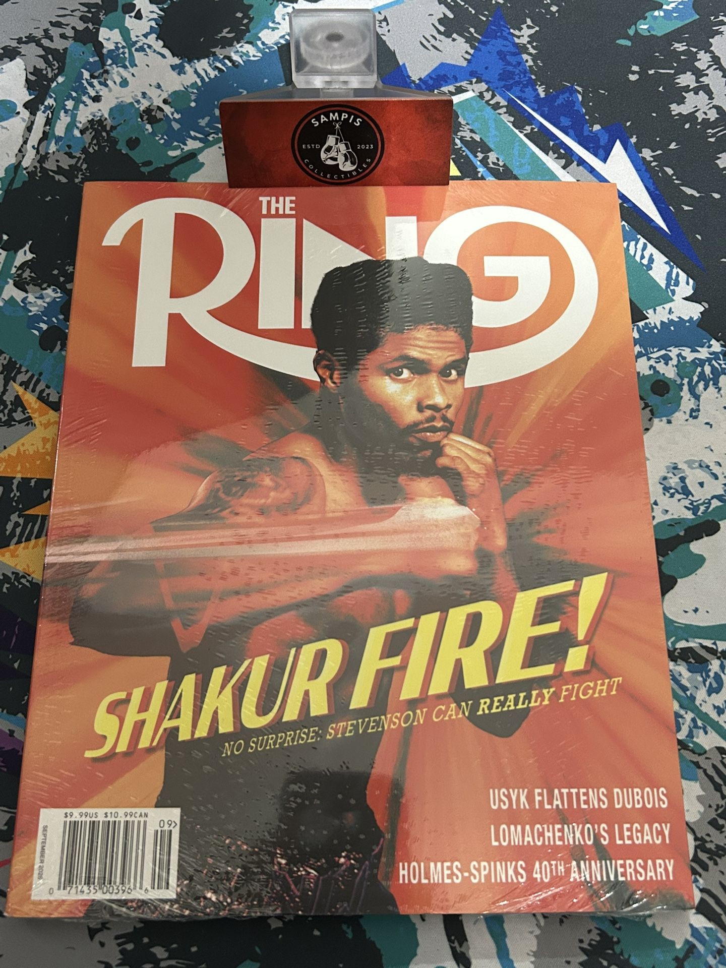 The Ring Magazine - Shakur Stevenson “Shakur Fire” - September Edition