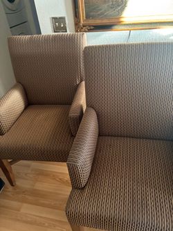 Two Brown chairs $40 total