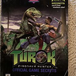 Nintendo 64 Turok Dinosaur Hunter Strategy Guide