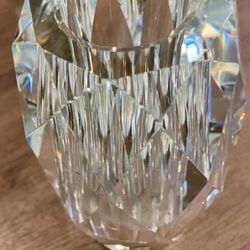 Tall Lead Crystal Vase