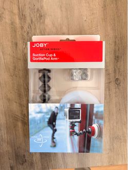 Joby suction cup & gorillapod arm