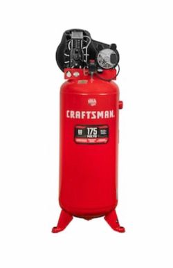 Like New 60 gal Craftsman 175 PSI Vertical Air Compressor