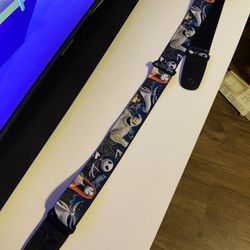 NIGHTMARE BEFORE CHRISTMAS Disney Cemetery Scene Buckle-Down Belt 24-38" 