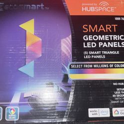Geometric LED panels  