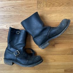 Frye Engineer Leather Boots - Size 11?