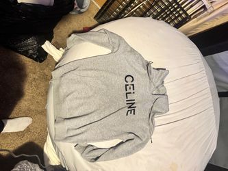 Gray Celine Hoodie