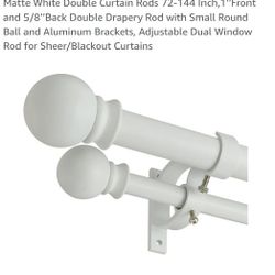 Curtain Rod Mayrhyme 82in-144in