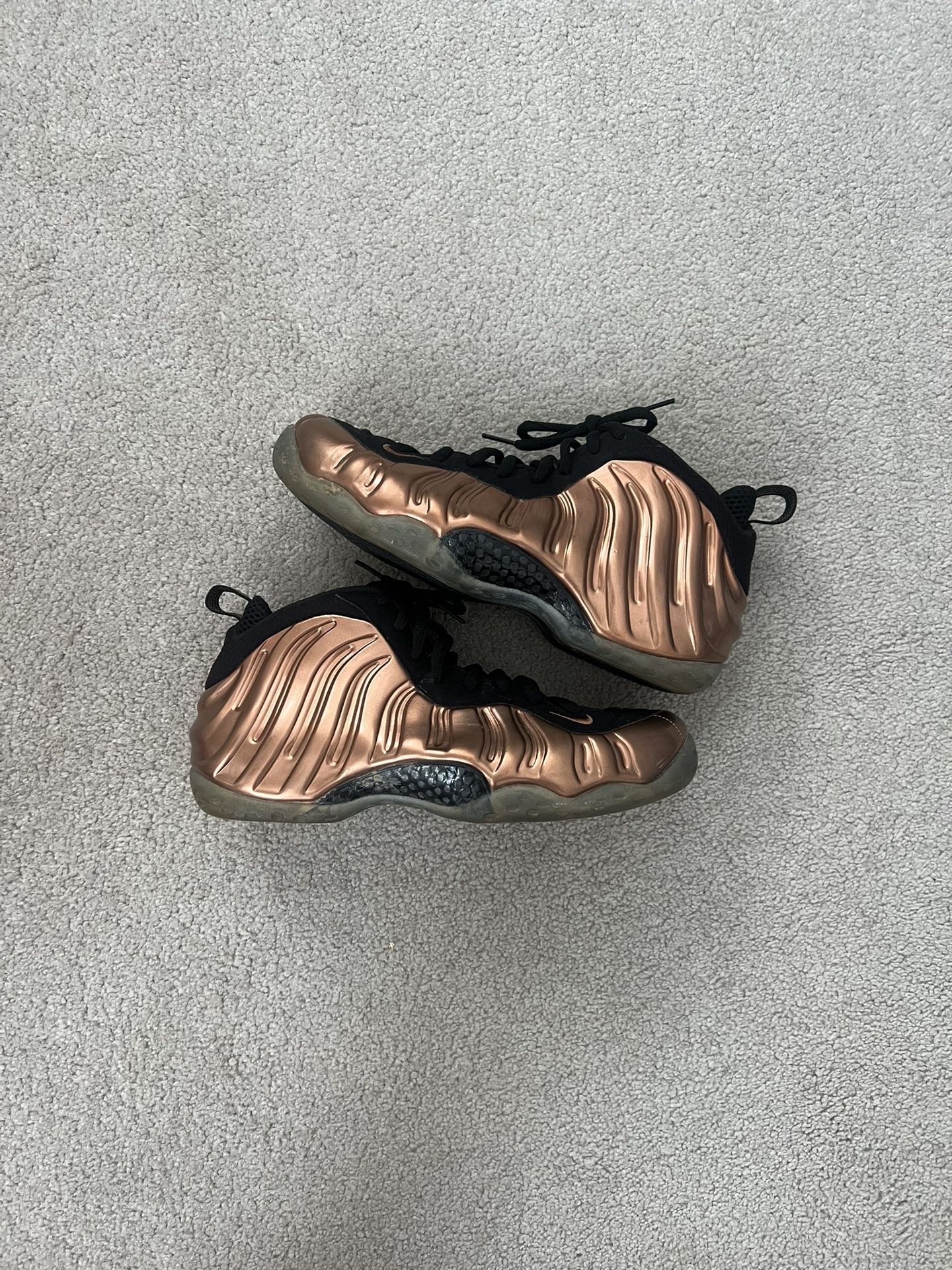 Foamposite “Copper” size 9