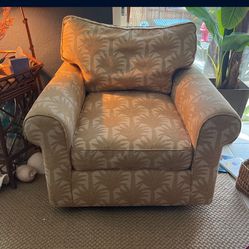 Pair” Century Swivel Club Chairs “ $100.00 For The Pair! 