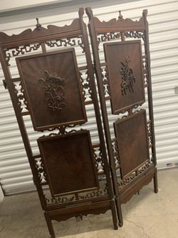 Authentic Dressing Screen From Thailand