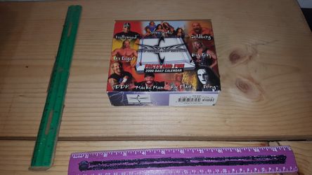 Wcw 2000 daily calendar