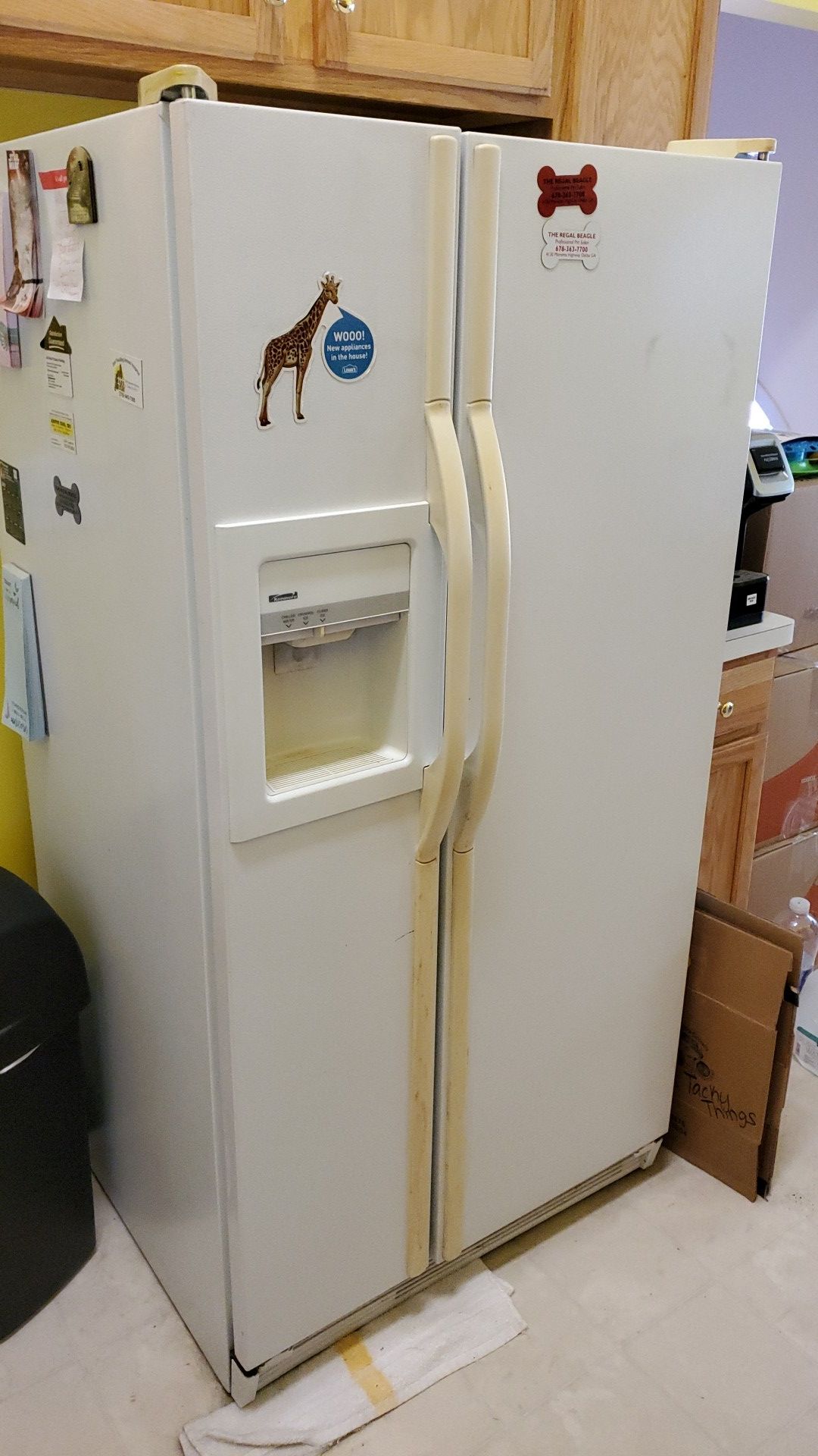 Kenmore Double Door Refrigerator - FREE / You must be able to load and pick up item.