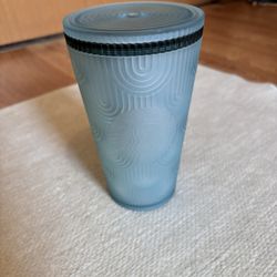 Blue Ripple Starbucks Tumbler Cup