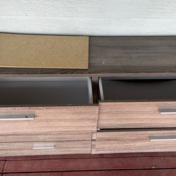 Wood Dresser / Storage Drawers (Fixer Upper – Cheap)