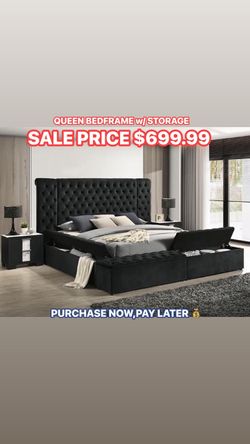 Queen bedframe