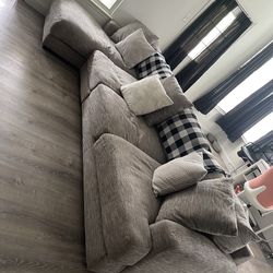 Grey Oversized Modular Sectional