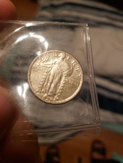 Standing Liberty Quarter Silver 1920.