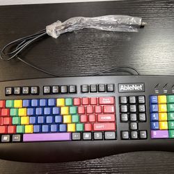 AbleNet LessonBoard Pro LBP(contact info removed)93 USB Keyboard - Tested Working - No Print