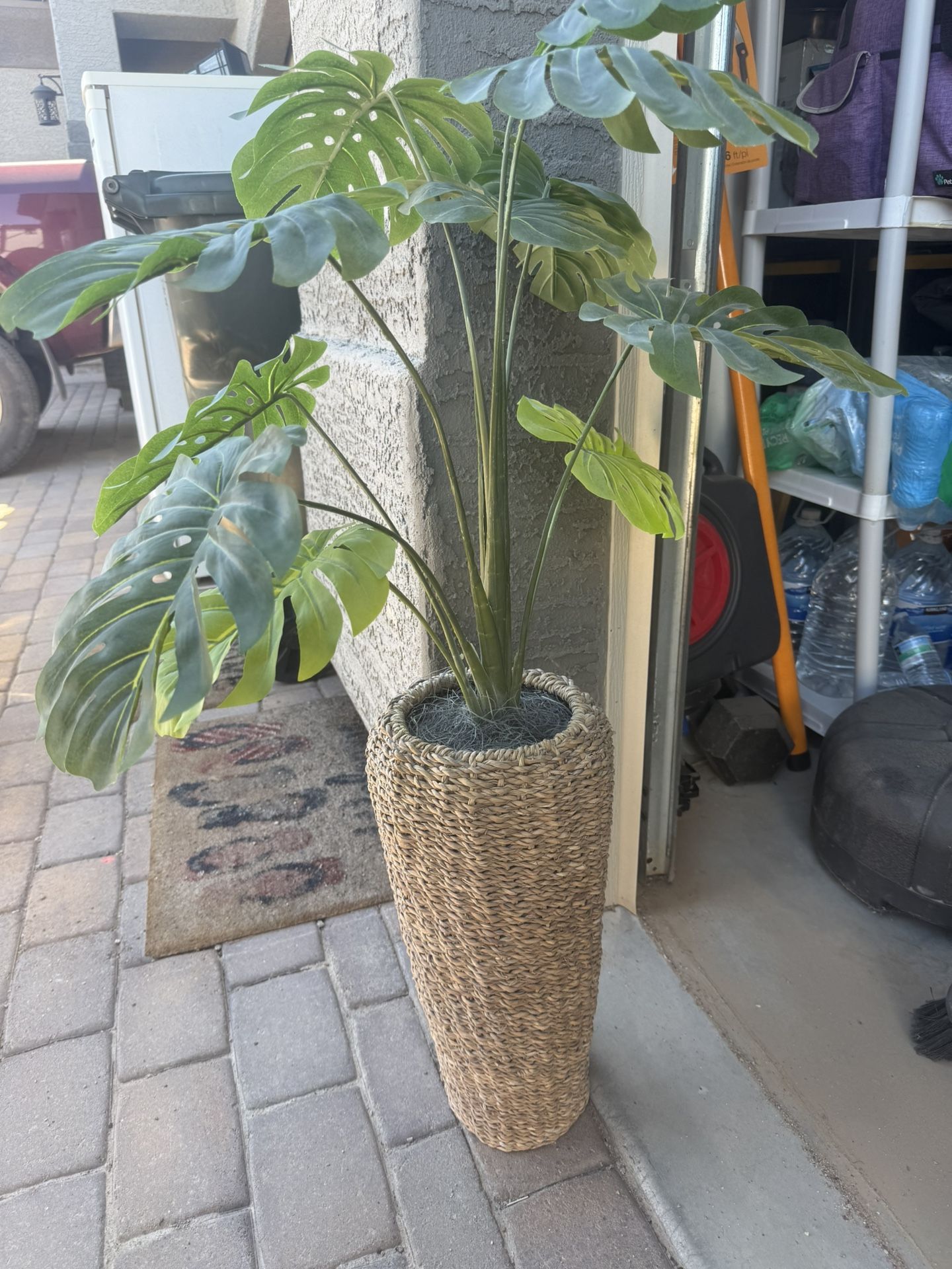 Fake tropical plant