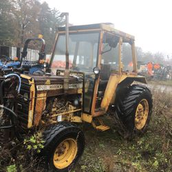 Massey 20E Tractor With Broom