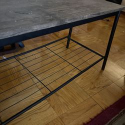 Wood Look Table with Metal Frame with a great price and attractive price