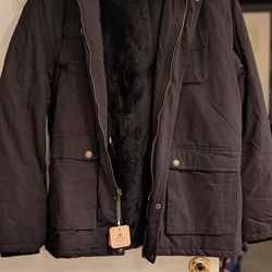 Men's Black Parka