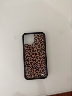 iPhone 13 Cheetah Wildflower Case