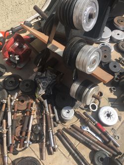 Adjustable dumbbells any size buy more save more weights