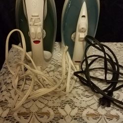 Ironing Boards Good Condition $10.00 Each and Irons Works Good $6.00 Each