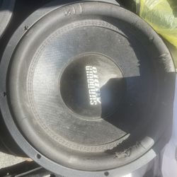 12” Sundown Subwoofer Classic 